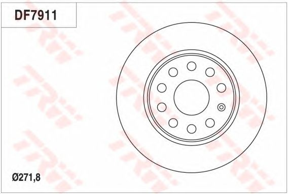 Disc frana VOLKSWAGEN JETTA IV (162, 163) - Cod intern: W20010320 - LIVRARE DIN STOC in 24 ore!!!