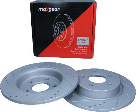 Disc frana VOLVO S40 II (544) Sedan, 12.2003 - 12.2012 Maxgear 19-1205SPORT