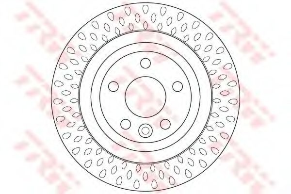 Disc frana VOLVO V60 (2010 - 2016) QWP WBD843