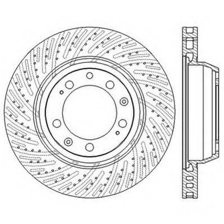 Disc frana VOLVO V70 III BW JURID 562591JC