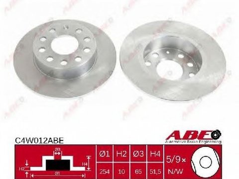 Disc frana VW GOLF VI Cabriolet 517 ABE C4W012ABE