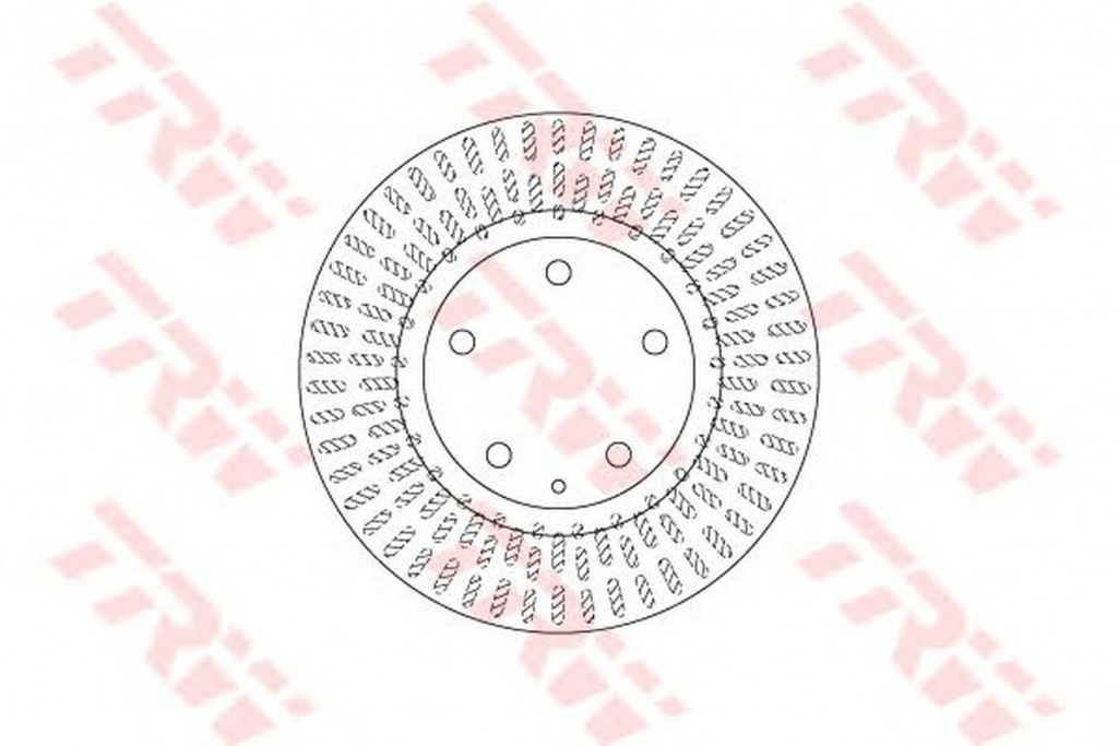 Disc frana VW PHAETON 3D TRW DF6670