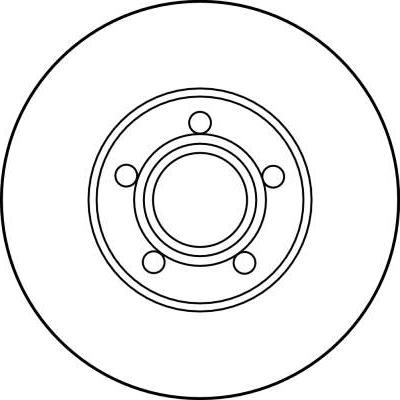 Disc frana VW SVW PASSAT limuzina B5 TRW DF2652