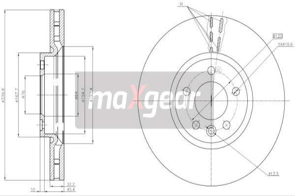 Disc frana # Vw Transporter 2009 2010 2011 2012 20