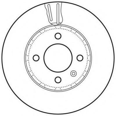 Disc frana VW UP, SEAT Mii (KF1_), SKODA CITIGO - JURID 562727JC