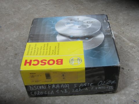 DISCURI FRANA SPATE TOYOTA COROLLA DIN ANUL 2002 PANA IN ANUL 2007