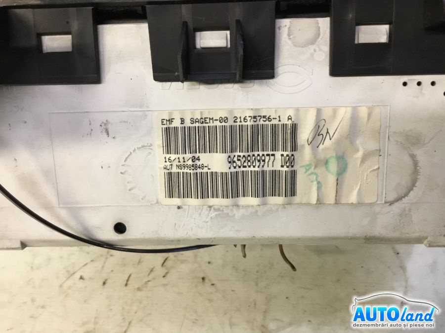 Display 9652809977 Peugeot 307 3A/C 2000