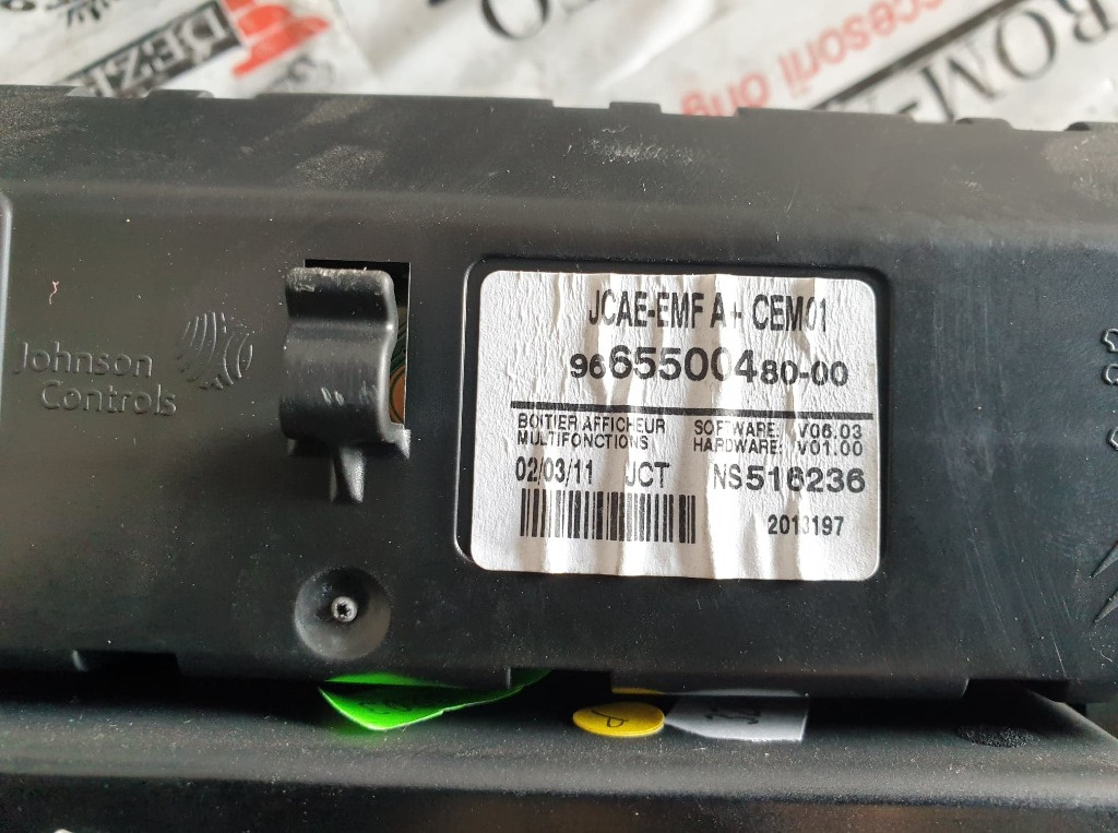 Display bord Citroen C4 II (B7) cod pies