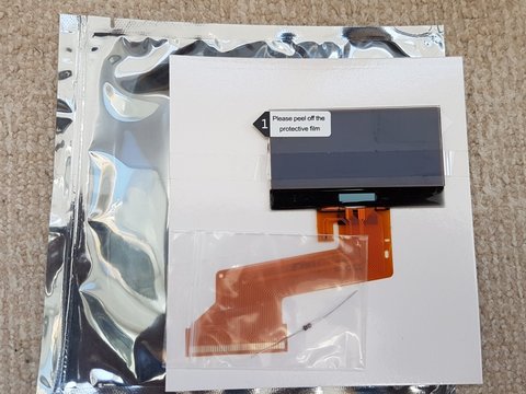 Display bord LCD - ceasuri VDO Mercedes w639 Vito Viano Sprinter 2004+