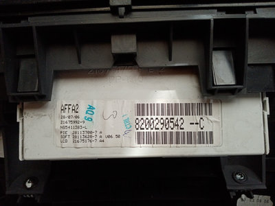 Display Bord pentru Renault MEGANE 2 COD 820029054