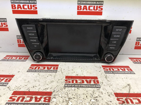 Display Media / Radio Skoda Fabia 3 An 2016 Cod : 6V0919604B