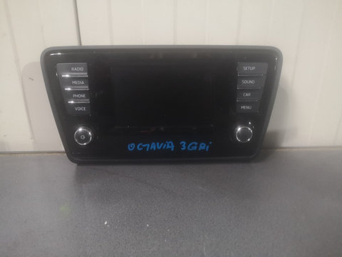 Display media Skoda Octavia 3 cod 5E0919605B an 2013 2014 2015 2016 2017