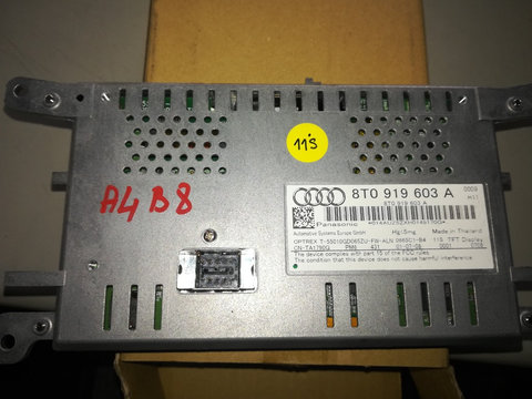 Display navigație Audi a4 b8