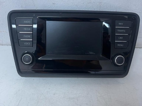 Display Navigație Skoda Octavia 3 Superb 5E0919605D bluetooth