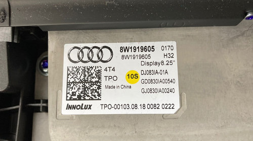 Display navigatie Audi A4 -AUDI A5 B9 co