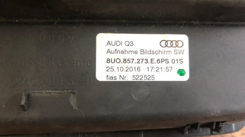Display navigatie Audi Q3 8U0857273E