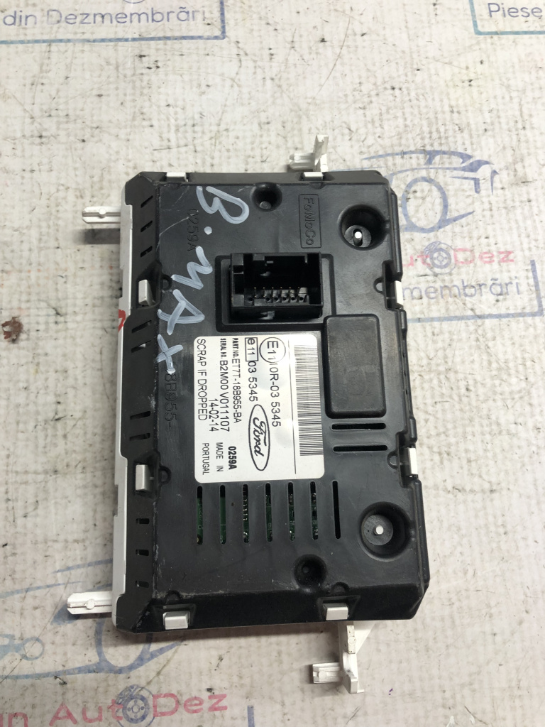 Display navigatie Ford B-MAX 2014, ET7T1