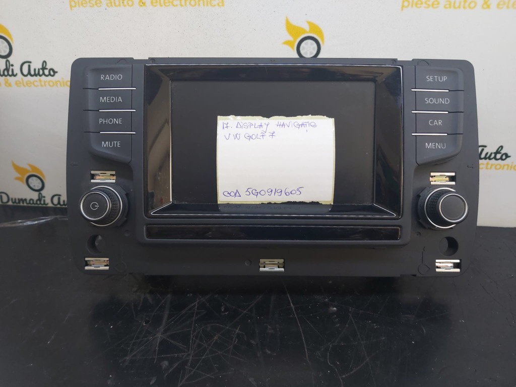 Display navigatie Volkswagen GOLF 7 Cod 5G0919605