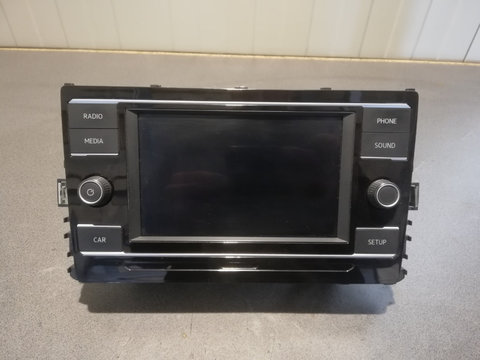 Display unitate media VW Polo 2G AW AW1 1.6 TDI AdBlue 80 cai motor DGT DGTC an 2019 2020 2021 cod 17A035869