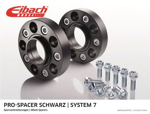 Distantier marire ecartament VW TRANSPORTER Mk IV caroserie (70XA) (1990 - 2003) EIBACH S90-7-25-005-B