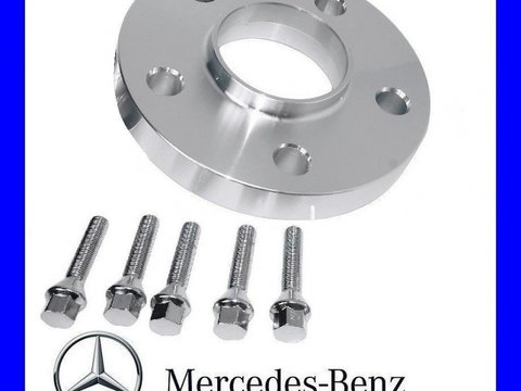 Distantiere Mercedes Spate 5 X 112 20mm + 5 Prezoane M12 sau M14 AL-131017-3