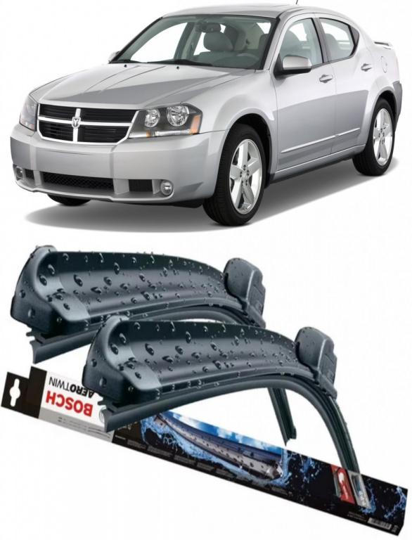 Dodge Avenger Set 2 stergator parbriz Bosch Bosch Aerotwin 60 cm/53 cm compatibile cu Dodge Avenger din 2007-2014 (60 cm / 53 cm) 3397118996-breloc1387