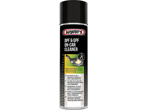 Dpf & Gpf On Car Cleaner - Spray Curatat Filtru Particule (Diesel Si Benzina) 500 Ml Wynn's W29079 02975