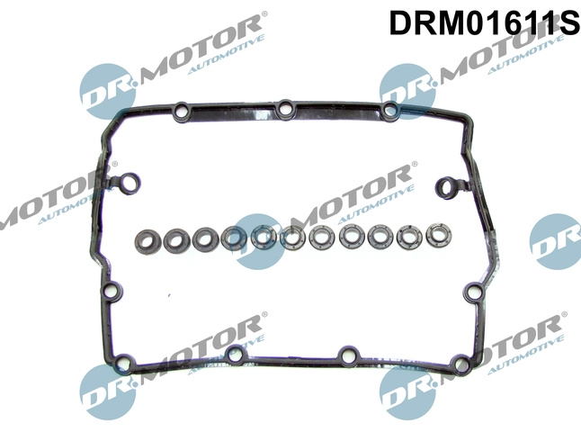 Dr.Motor Automotive Set garnituri, Capac supape DRM01611S se potriveste la AUDI A2 (8Z0) 2000 2001 2002 2003 2004 2005