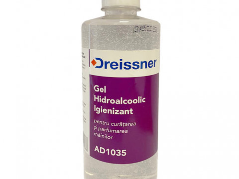 Dreisner gel hidroalcolic igenizant pt maiini si suprafete 500ml