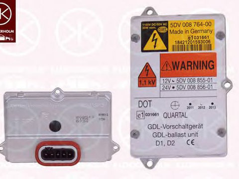 Droser balast xenon OPEL ASTRA G Delvan (F70) (1999 - 2005) KLOKKERHOLM 35280070A1