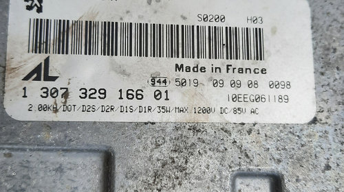 Droser far xenon Peugeot cod 13073291660