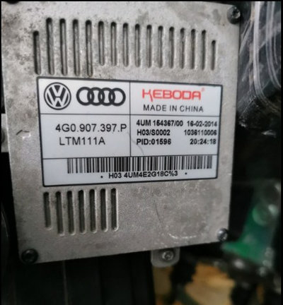 Droser xenon led Audi A3 a6 din 2015 4G0907397P 4G