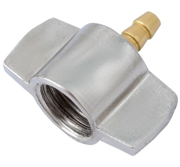 Duza Conector Rotitor Fluture Pentru Furtun Umflat Roti FI6, Racord Spre Butelie Filet M16X1,5 Carmotion 86490