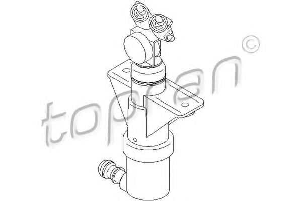 Duza,spalare faruri AUDI A4 Avant (8D5, B5) (1994 - 2001) TOPRAN 111 411