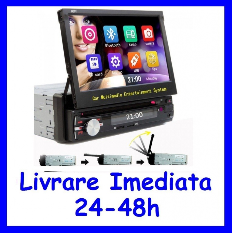 DVD Player Auto cu Bluetooth si ecran re