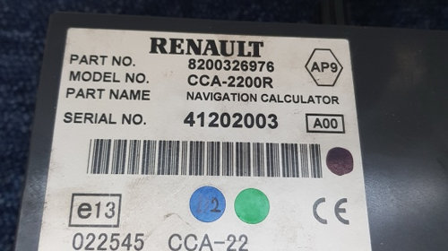 DVD-Player navigatie Renault Laguna 2 CO
