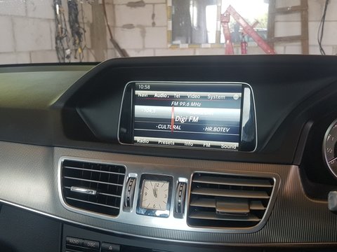 Ecran display navigatie mare Mercedes W212 facelift