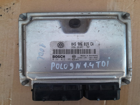 ECU 1.4 TDI 045906019CA MX1253 Volkswagen VW Polo 4 9N [2001 - 2005]