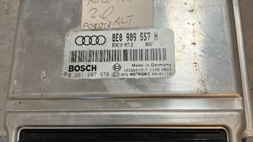 ECU 2.0 ALT Audi A4 B6 8e0 909 557 h