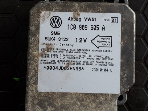 Ecu airbag vw golf 4 1C0909605a