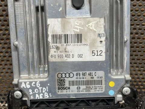 Ecu Audi A6 C6 3.0 TDI ASB 2007 4F0907401C