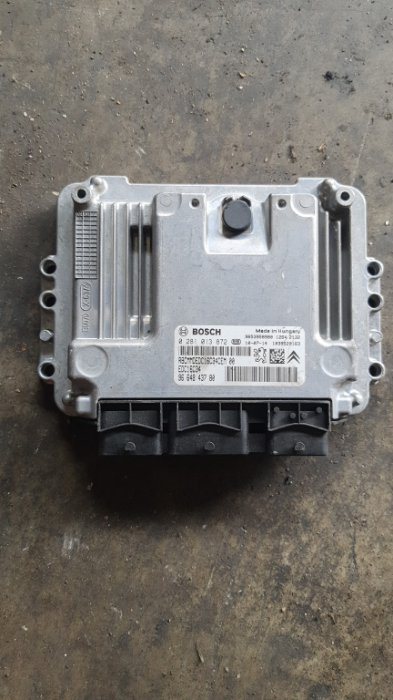 ECU Bosch peugeot citroen 0 281 013 872 RBCMMDEC16C34CEM 00 EDC16C34 96 648 437 80 1264 2135