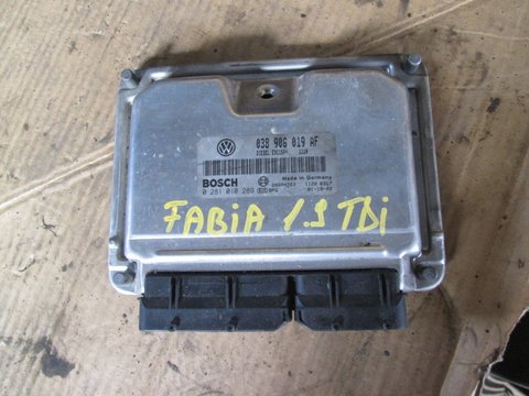 Ecu calculator 038906019AF skoda fabia 1.9 tdi