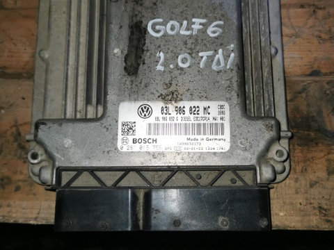 Ecu calculator 03L906022MC sau 0281015756 EDC17CP14 volkswagen golf 6 2.0 tdi