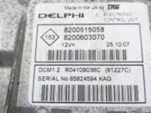 Ecu Calculator Dacia Logan 1.5 - COD 8200515058/8200603070
