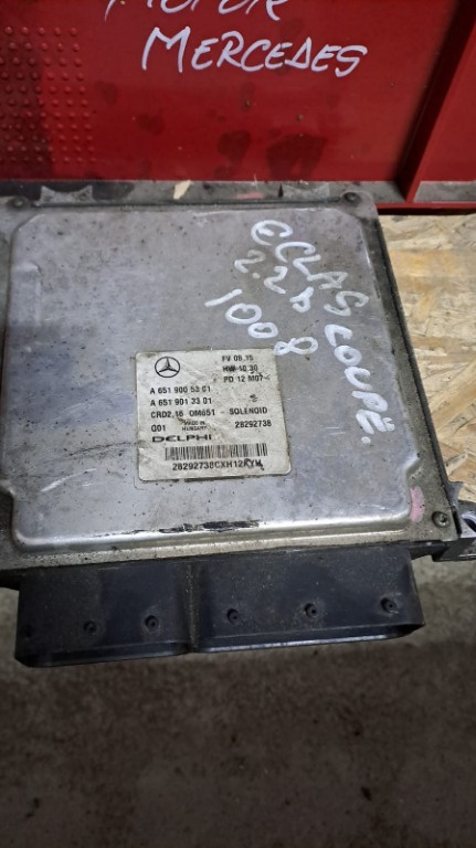 ECU CALCULATOR MERCEDES E-CLASS 2.2 D [2010] COD OEM A 651 901 33 01