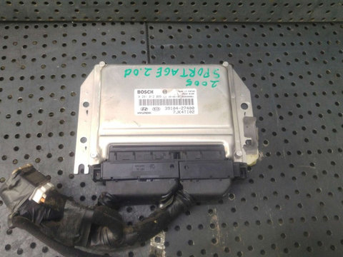 Ecu calculator motor 2.0 crdi kia sportage 2 je km 0281012099 1039s09861 3910427400 7jk4ti02