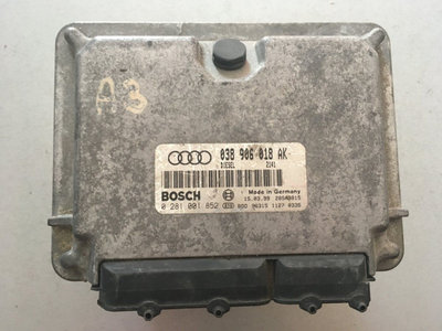 ECU Calculator motor Audi A3 1.9 tdi 0281001852, 0
