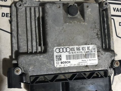 ECU Calculator motor Audi A3 1.9 tdi 0281014123, 03G906021RE