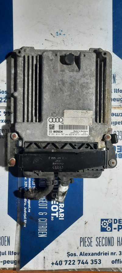 ECU Calculator motor Audi A3 2.0TDI 0281014707, 03